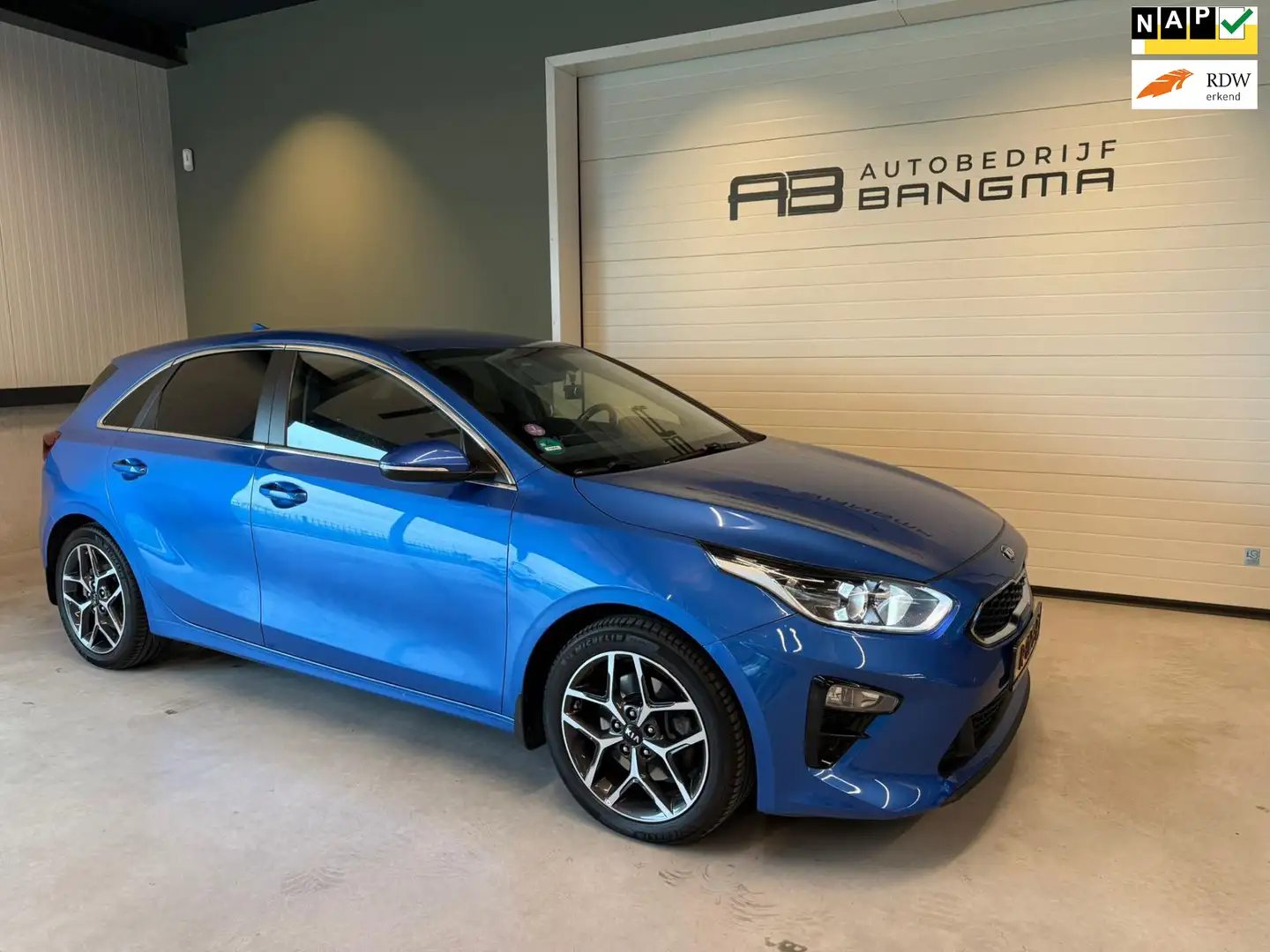 Kia Ceed / cee'd 1.4 T-GDi DynamicPlusLine AUTOMAAT/CLIMA AIRCO/CRU Bleu - 1