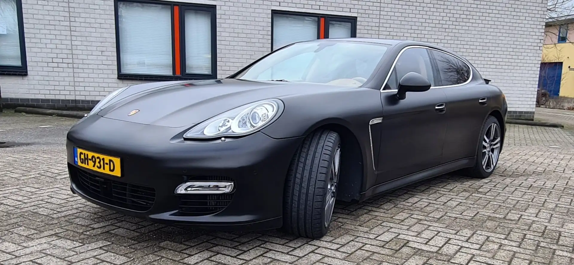 Porsche Panamera Panamera 4.8 Turbo 4x4 Zwart - 1