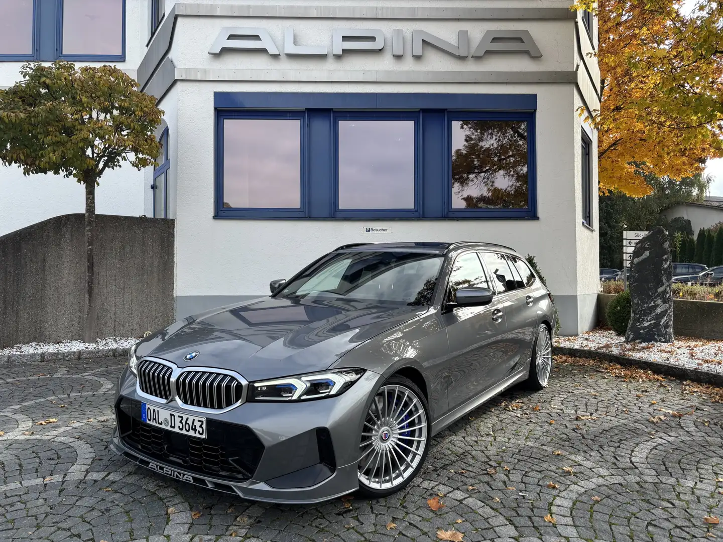 Alpina D3 S Touring SWITCH-TRONIC Allrad Grijs - 1