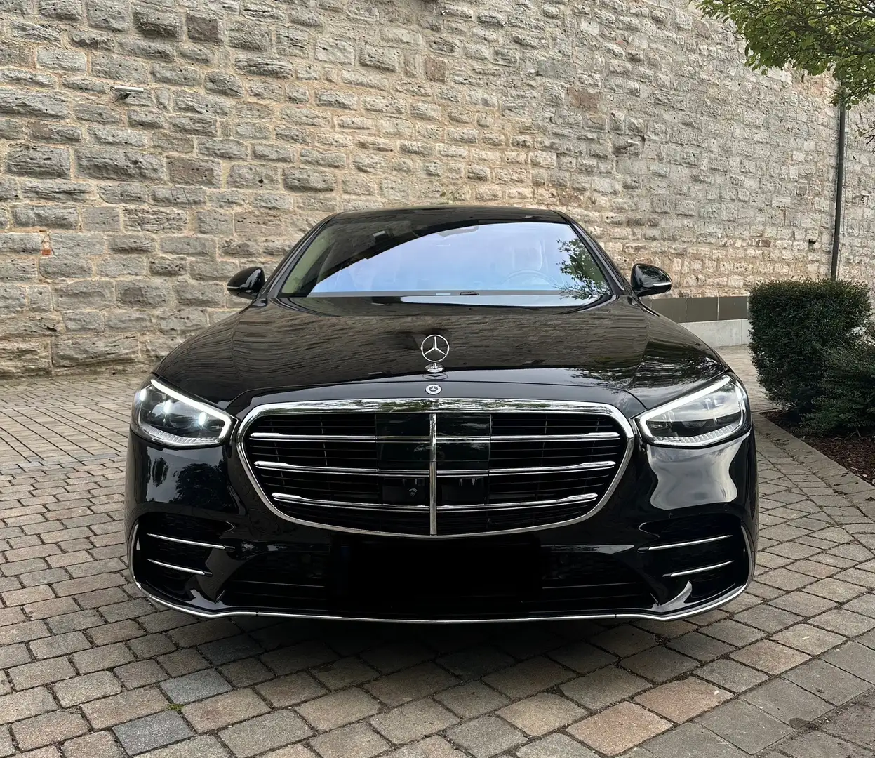 Mercedes-Benz S 450 4Matic Lang 4xMassage/HUD/Parkassist/Garantie Negro - 1