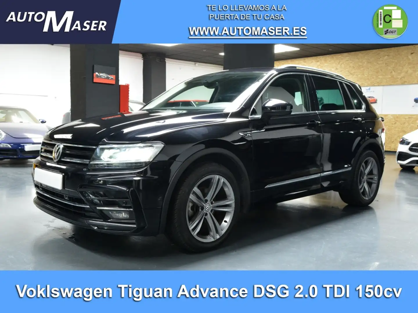 Volkswagen Tiguan 2.0TDI Advance DSG 110kW Schwarz - 1