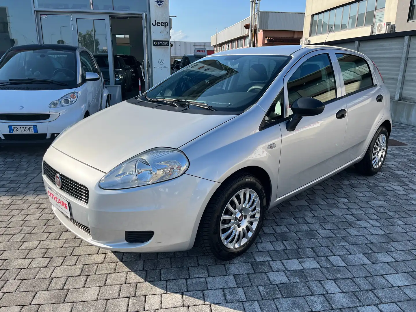 Fiat Grande Punto 5p 1.2 Actual  Solo 73000 Km !! Ok Neopatentati !! Argento - 1