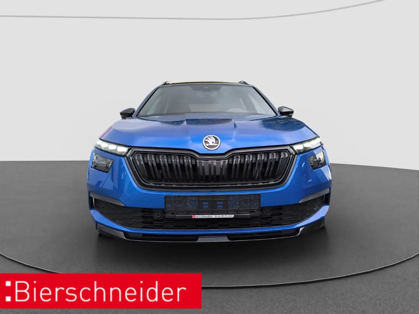 Skoda Kamiq 1.0 TSI DSG Monte Carlo AHK VOLL-LED NAVI Blau - 2