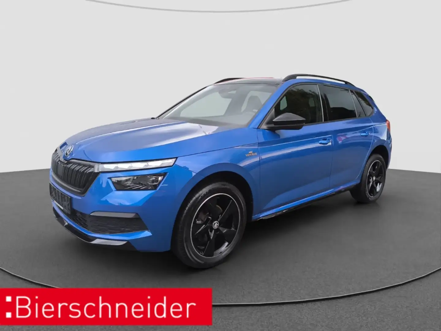 Skoda Kamiq 1.0 TSI DSG Monte Carlo AHK VOLL-LED NAVI Blau - 1