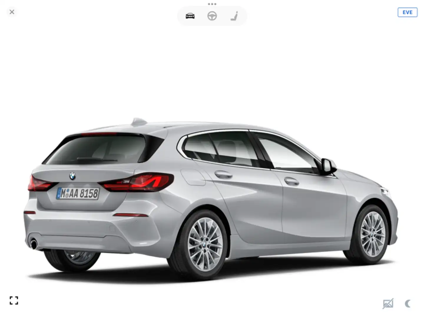 BMW 116 i Gris - 2