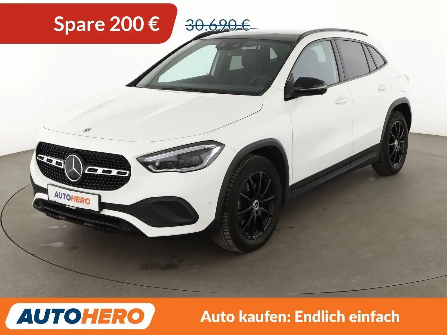 Mercedes-Benz GLA 220 GLA 220 d 4Matic Progressive Aut.*LED*ACC* Weiß - 1