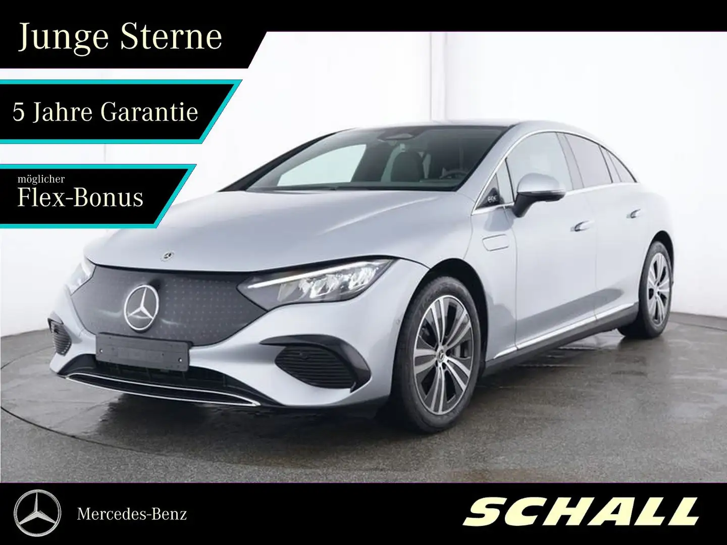 Mercedes-Benz EQE 300 ELECTRIC ART+HA-LENK.+DIST+KEY+MEMO+KAM Silber - 1