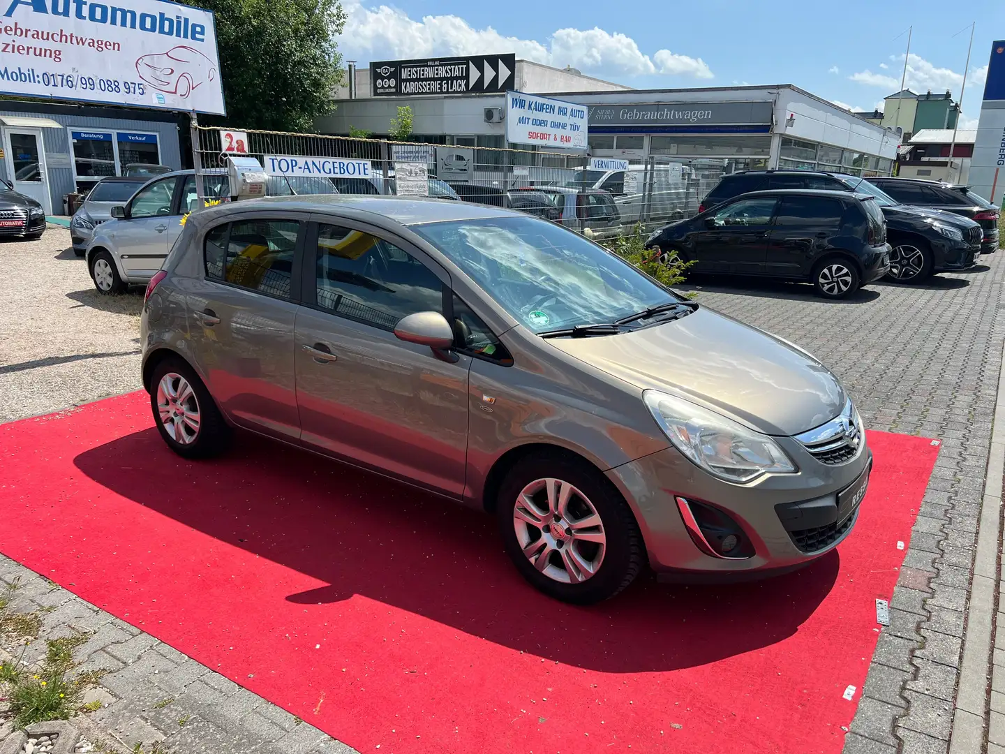 Opel Corsa Satellite *127.000 KM*KLIMA*PDC*GEPFLEGT*ALLWETTER Beige - 2