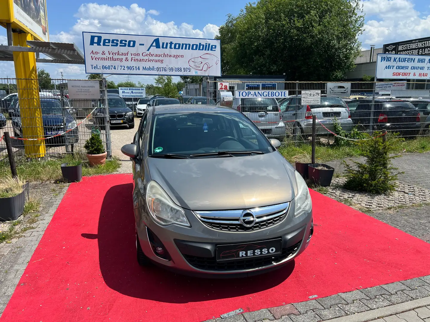 Opel Corsa Satellite *127.000 KM*KLIMA*PDC*GEPFLEGT*ALLWETTER Beige - 1