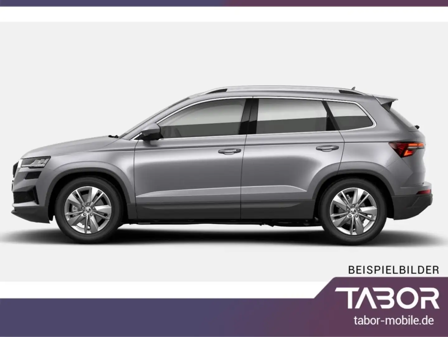 Skoda Karoq TSI DSG Selec LED Nav Kam SHZ SunS Kessy Silber - 2