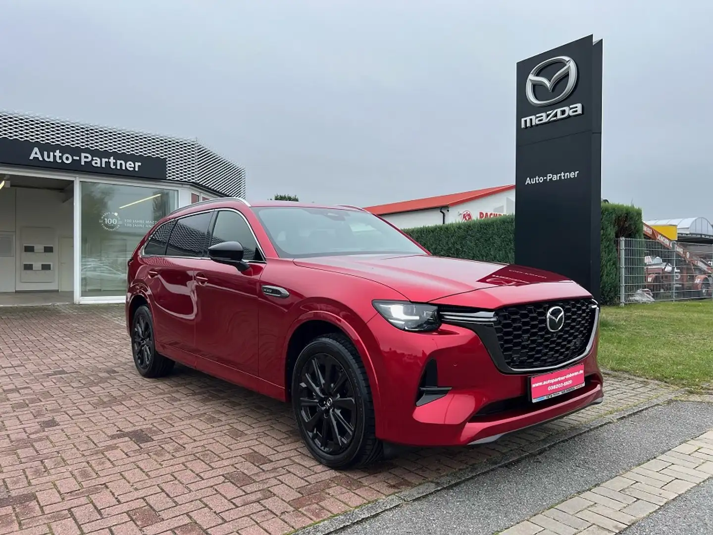 Mazda CX-80 3.3L e-SKYACTIV D 254ps 8AT AWD Homura Plus Rot - 1