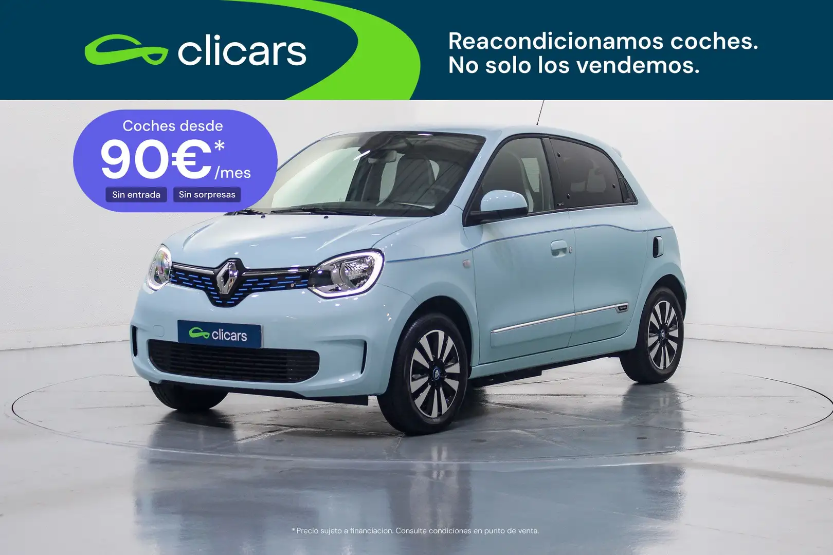 Renault Twingo Electric Zen R80 60kW Batería 20kW/h Azul - 1