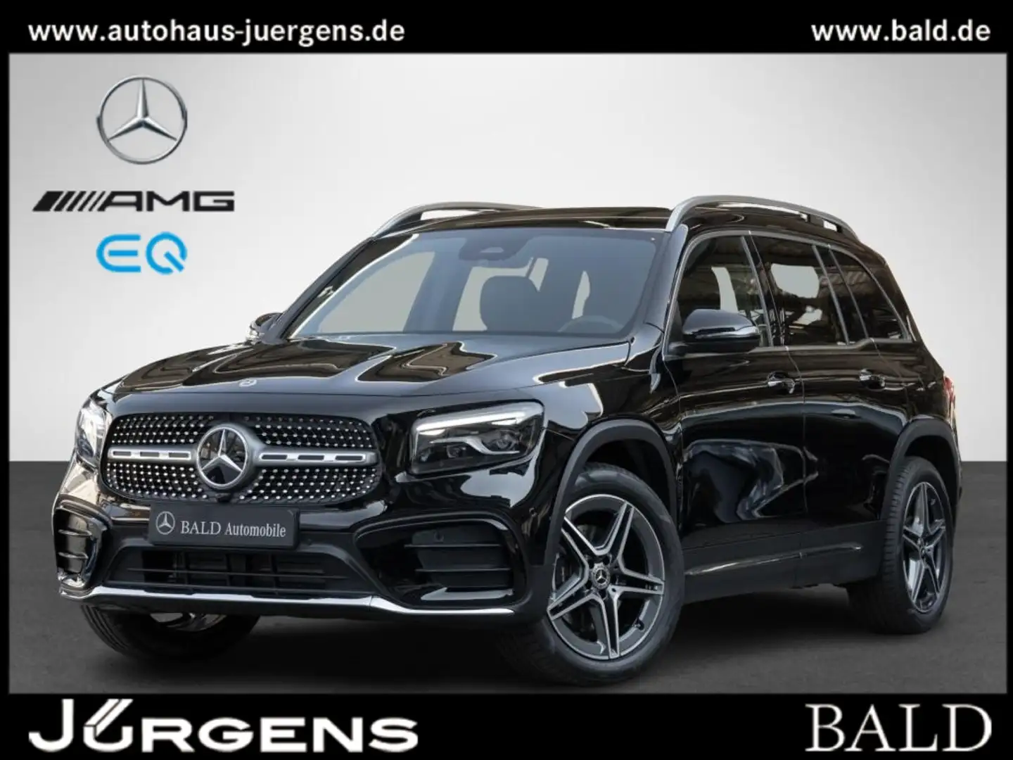 Mercedes-Benz GLB 200 d AMG-Advanced+/ILS/Cam/Totw/Easy-P/19" Schwarz - 1