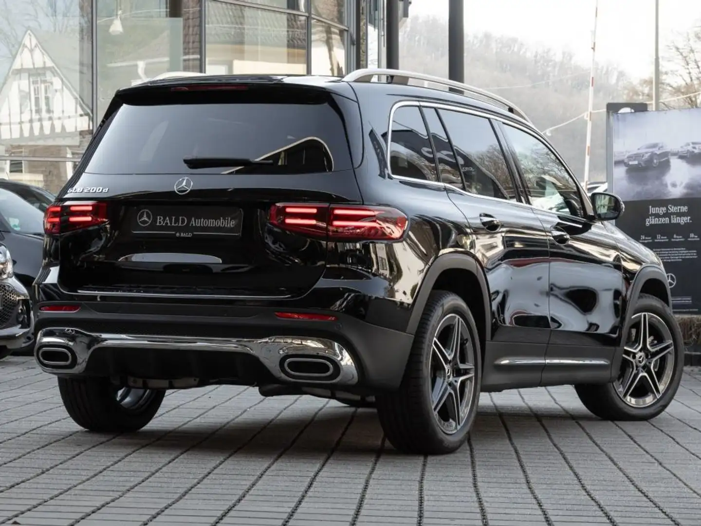 Mercedes-Benz GLB 200 d AMG-Advanced+/ILS/Cam/Totw/Easy-P/19" Schwarz - 2