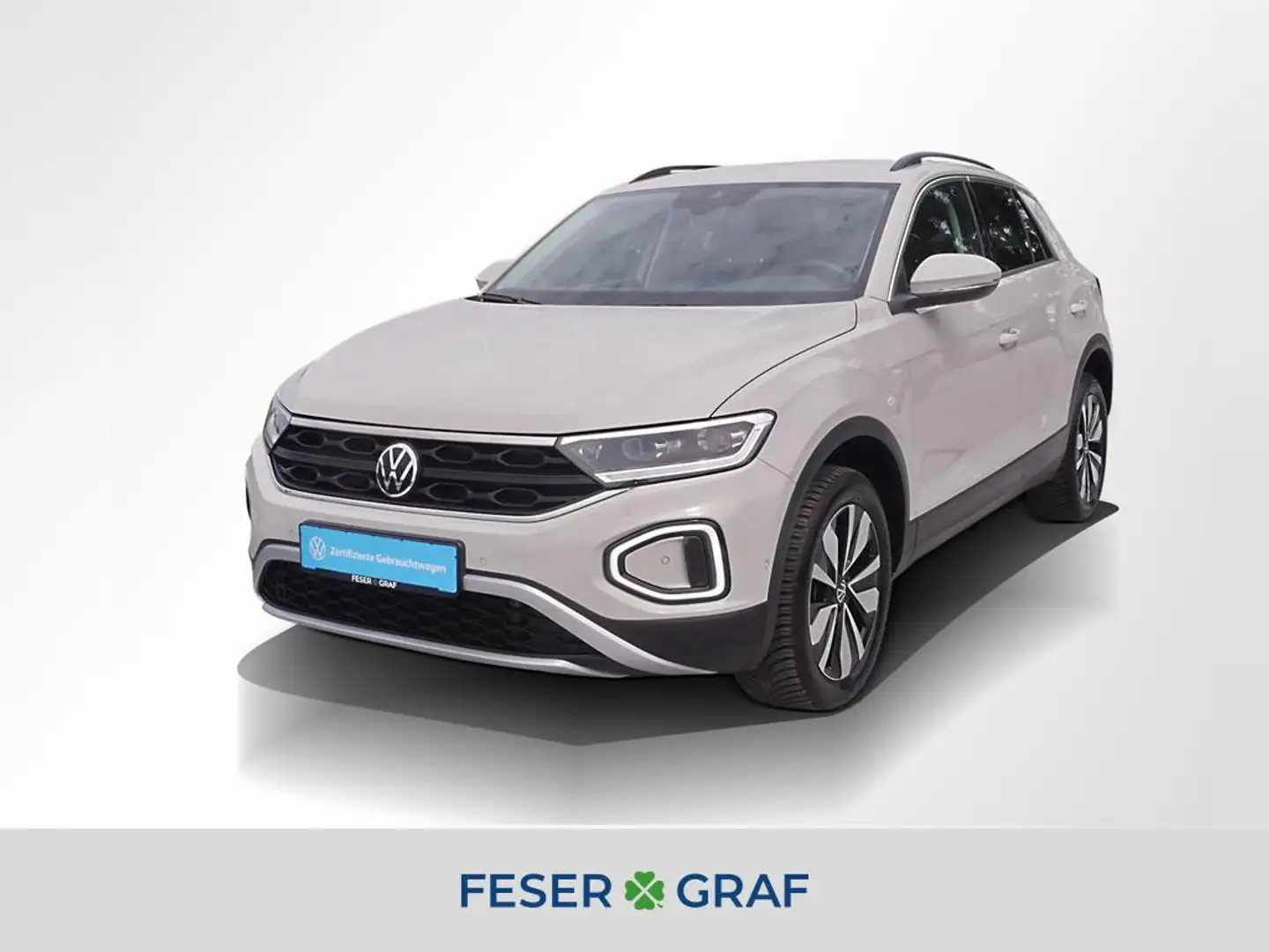 Volkswagen T-Roc 1.5 TSI Move DSG ACC AHK LED RüKa Sitzh. Grau - 1
