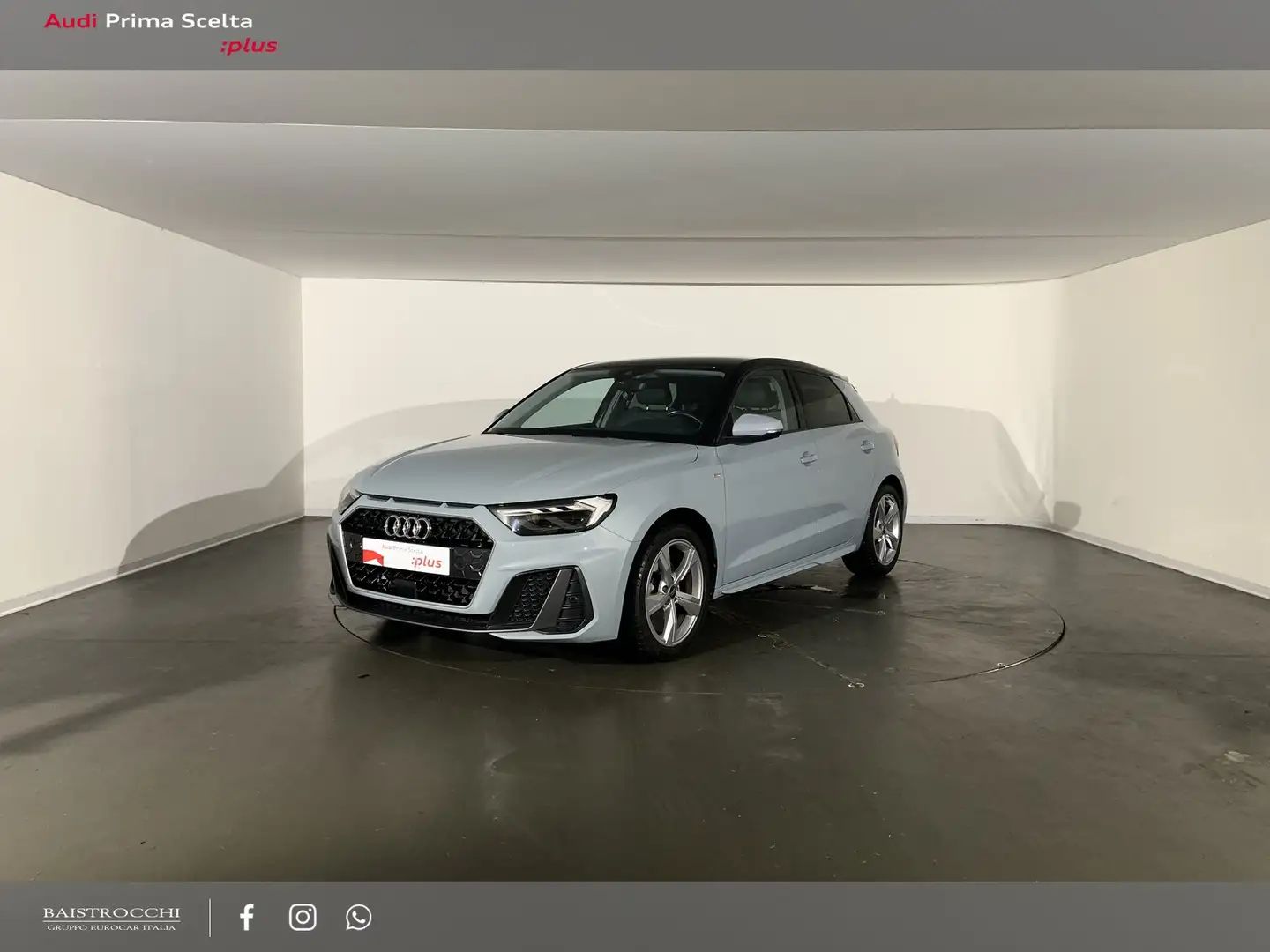 Audi A1 sportback 35 1.5 tfsi s line edition s-tronic Grigio - 1