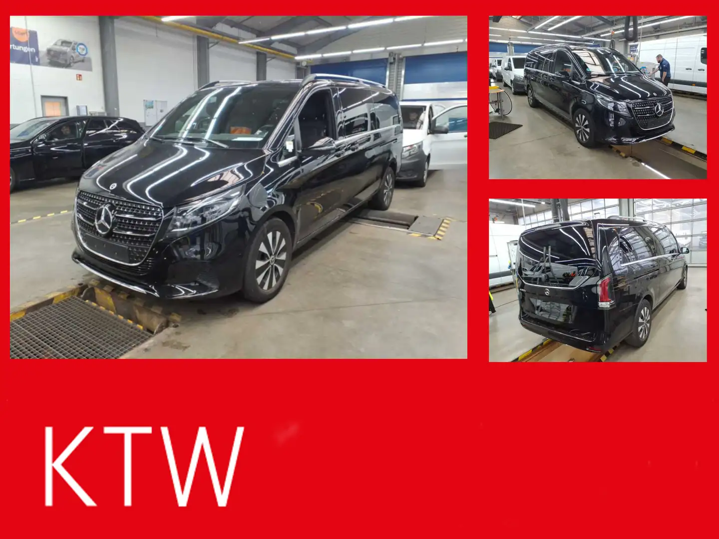 Mercedes-Benz V 300 Avantgarde Extralang,2xSchiebetür elektr. Noir - 1