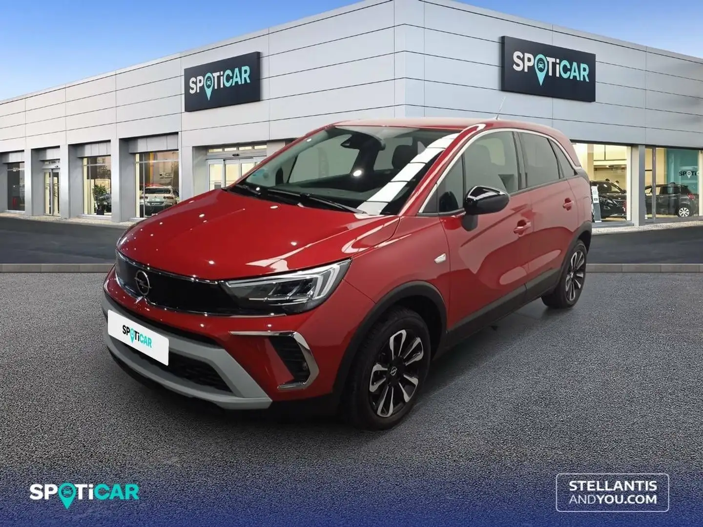 Opel Crossland 1.2 S&S Elegance Pack 110 Rojo - 1