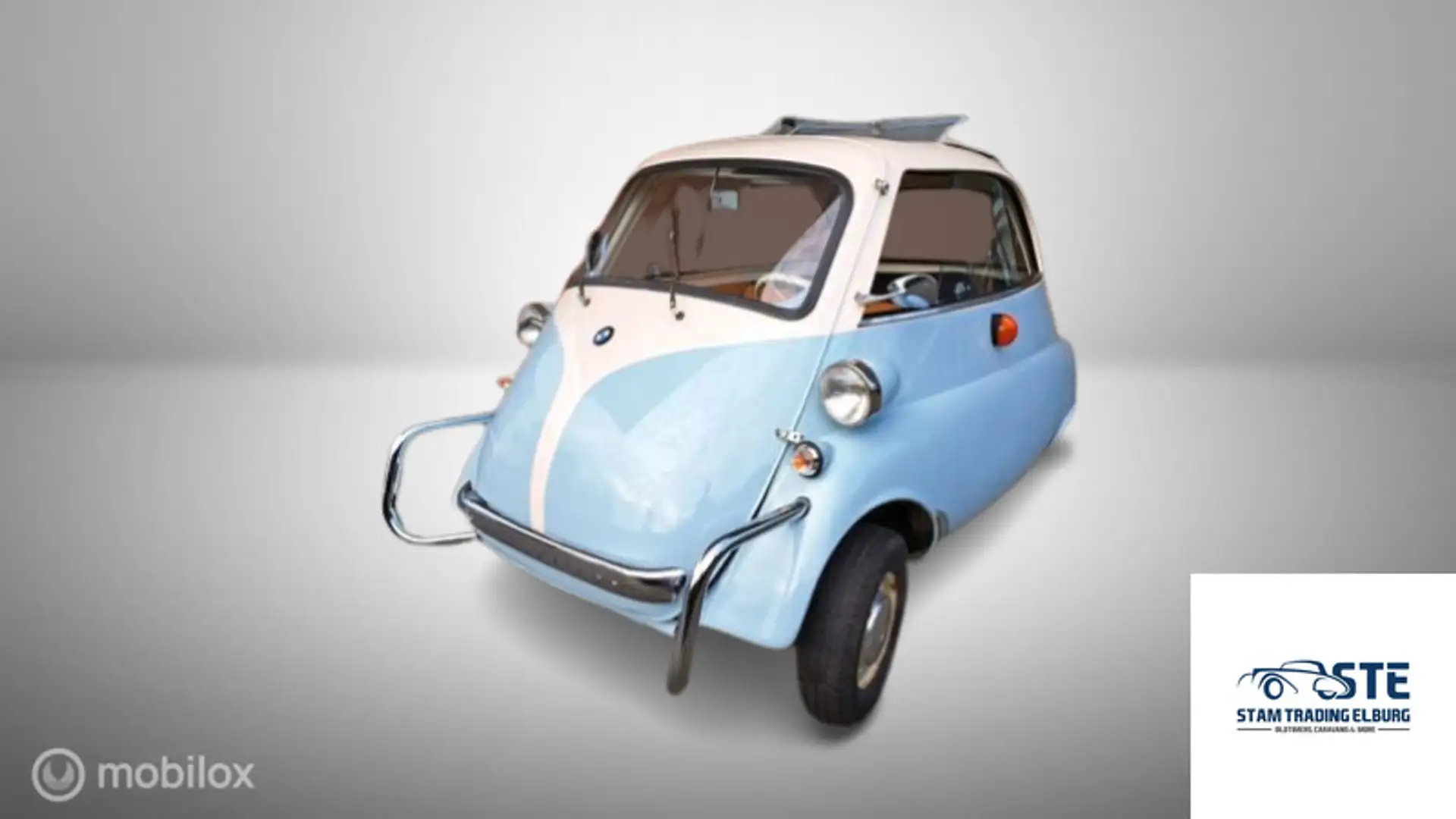 BMW Isetta British export 1960 3 wielen Azul - 1