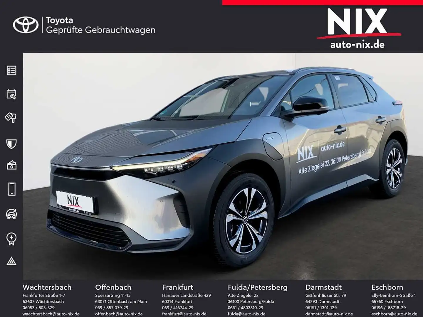 Toyota bZ4X BEV 150kWh 4x2 Team D Silber - 1