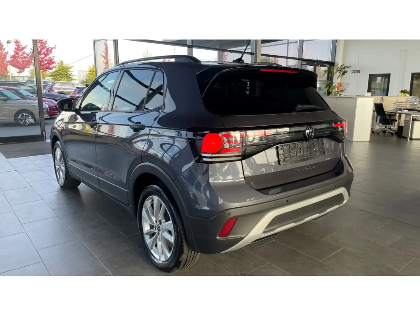 Volkswagen T-Cross 1.0 TSI Prime AHK LED ACC Kamera SitzHZG Carplay D Gris - 2