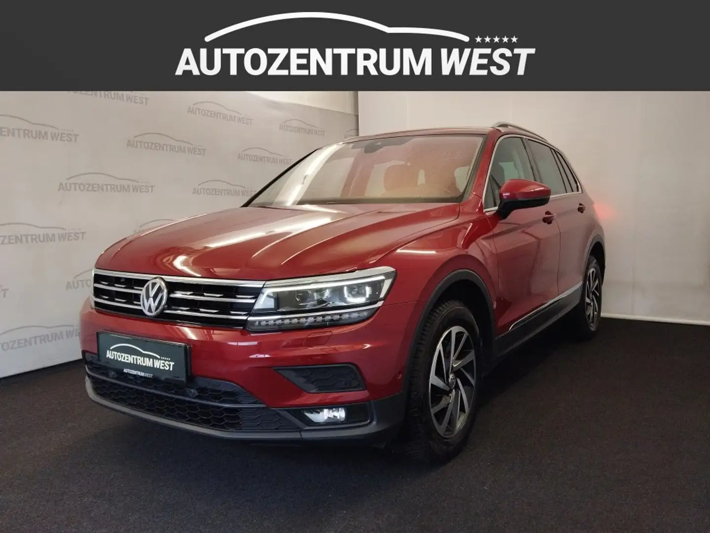 Volkswagen Tiguan 2,0 TDI SCR 4Motion Comfortline DSG...AHK/LED/RFK Rot - 1