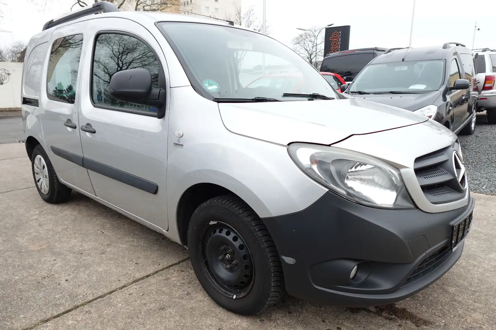 Mercedes-Benz Citan Kasten 111 CDI lang+AHK+PDC+BC Silber - 1