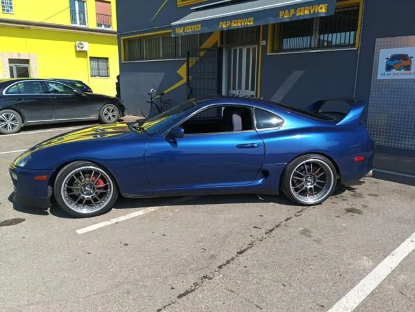 Toyota Supra 3.0i Twin-turbo 24V cat Sport Roof Bleu - 2