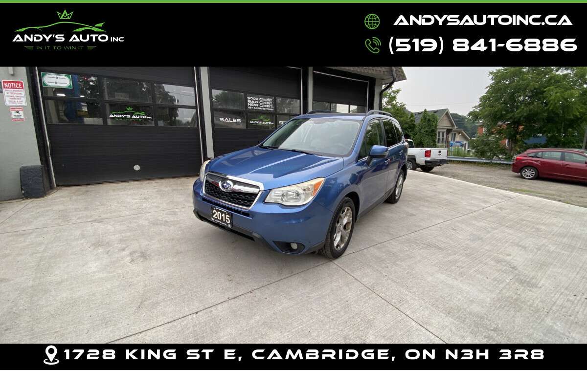 2015 Subaru Forester LIMITED w/TECH PKG