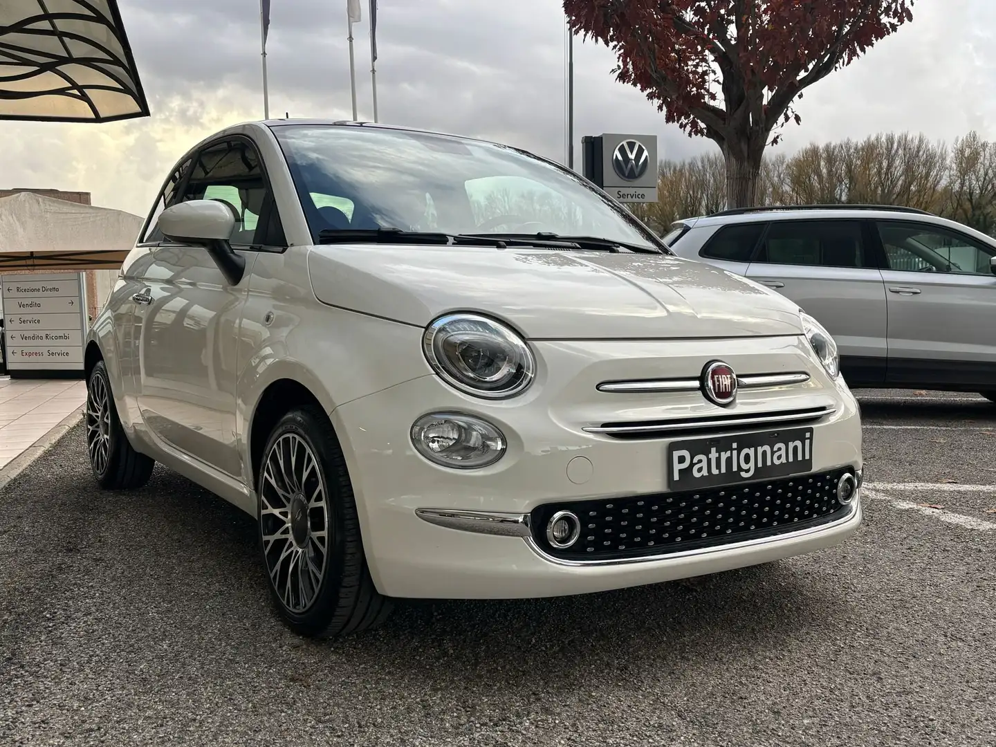 Fiat 500 1.0 hybrid Dolcevita 70cv - PARI AL NUOVO - Weiß - 1