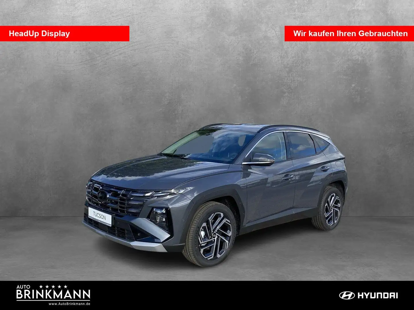 Hyundai TUCSON Tucson HEV 1.6 T-GDi Prime Assistenzp.RFK SHZ Navi Grau - 1