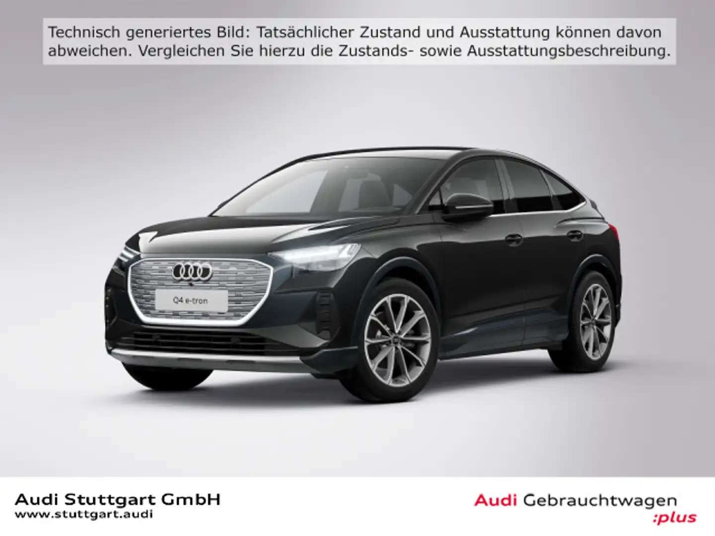 Audi Q4 e-tron 35 125 kW Schwarz - 1