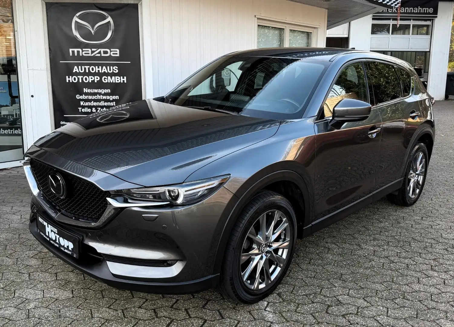 Mazda CX-5 Sports-Line-Plus AWD AHK 360° BOSE MATRIX Gris - 1