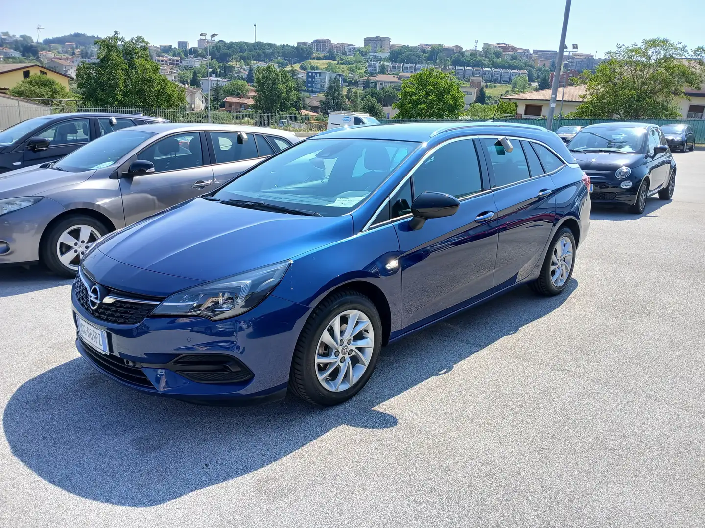Opel Astra ASTRA SPORTS TOURER 1.5 CDTI ELEGANCE AT9 2021 Blau - 2