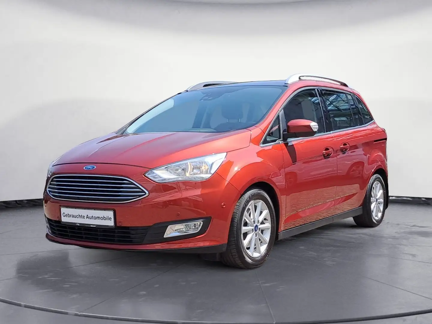 Ford Grand C-Max Grand C-MAX 1,0 EcoBoost Titanium Bluetooth Sitz Rood - 2