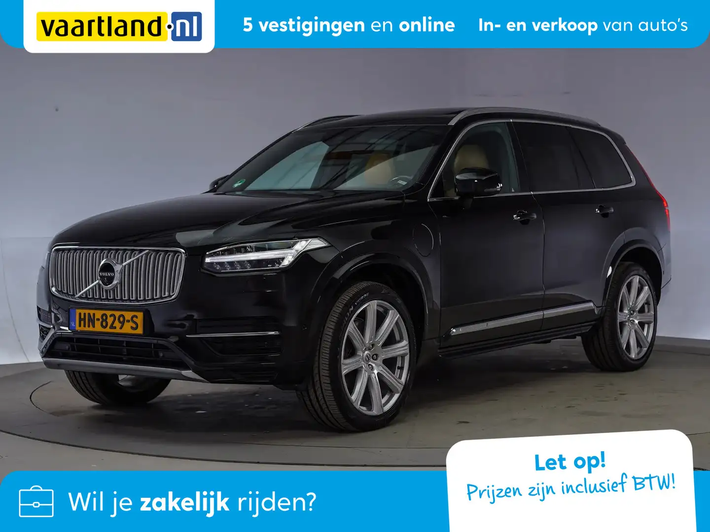 Volvo XC90 T8 TWIN ENGINE AWD Inscription 7 pers. [ Luchtveri Noir - 1