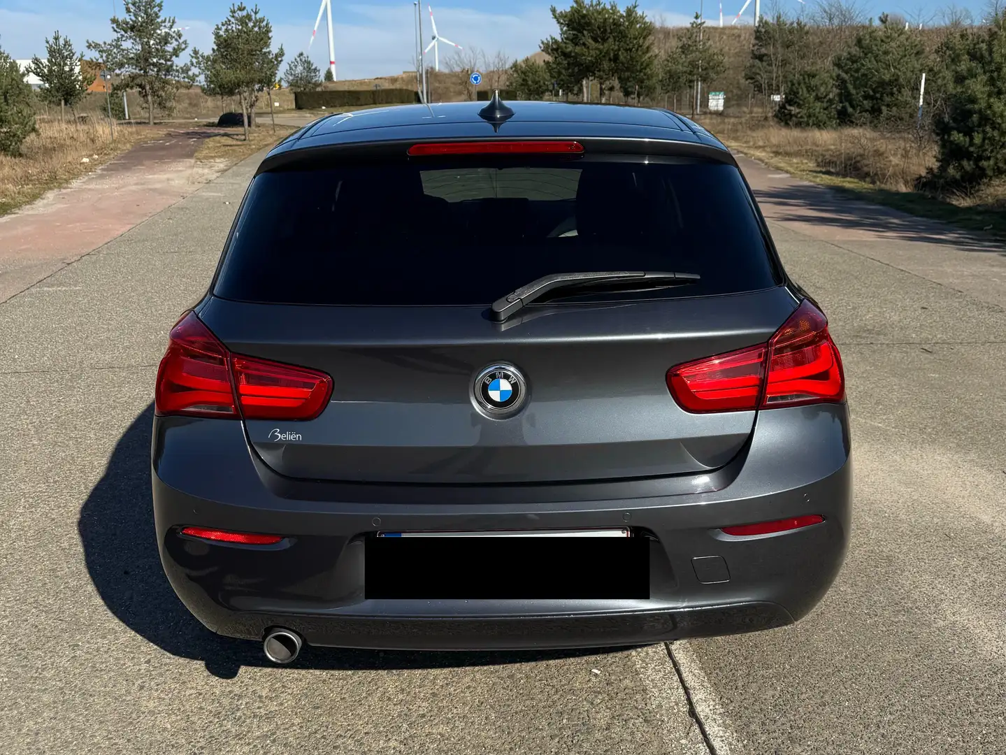 BMW 116 116d EfficientDynamics Edition Gris - 2