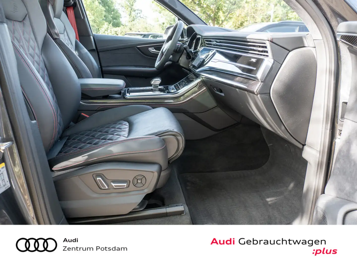 Audi Q7 50TDI quattro S line MATRIX NAVI AHK B&O Gris - 2