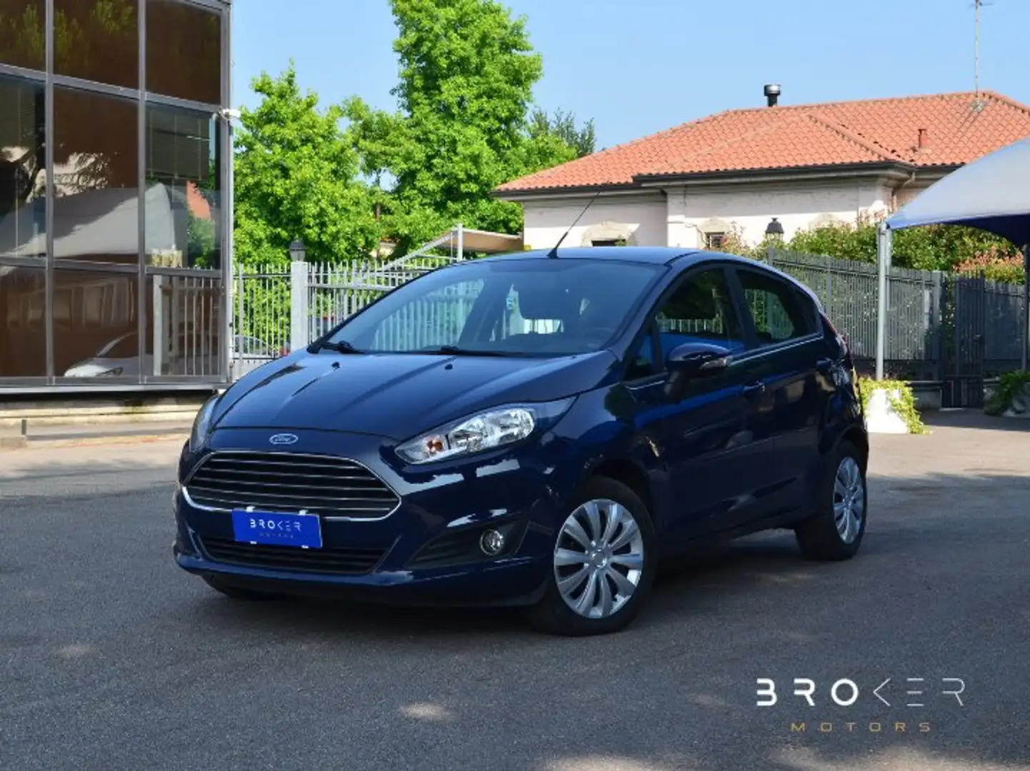 Ford Fiesta 5p 1.4 benz. 16v Titanium Gpl Blu/Azzurro - 1