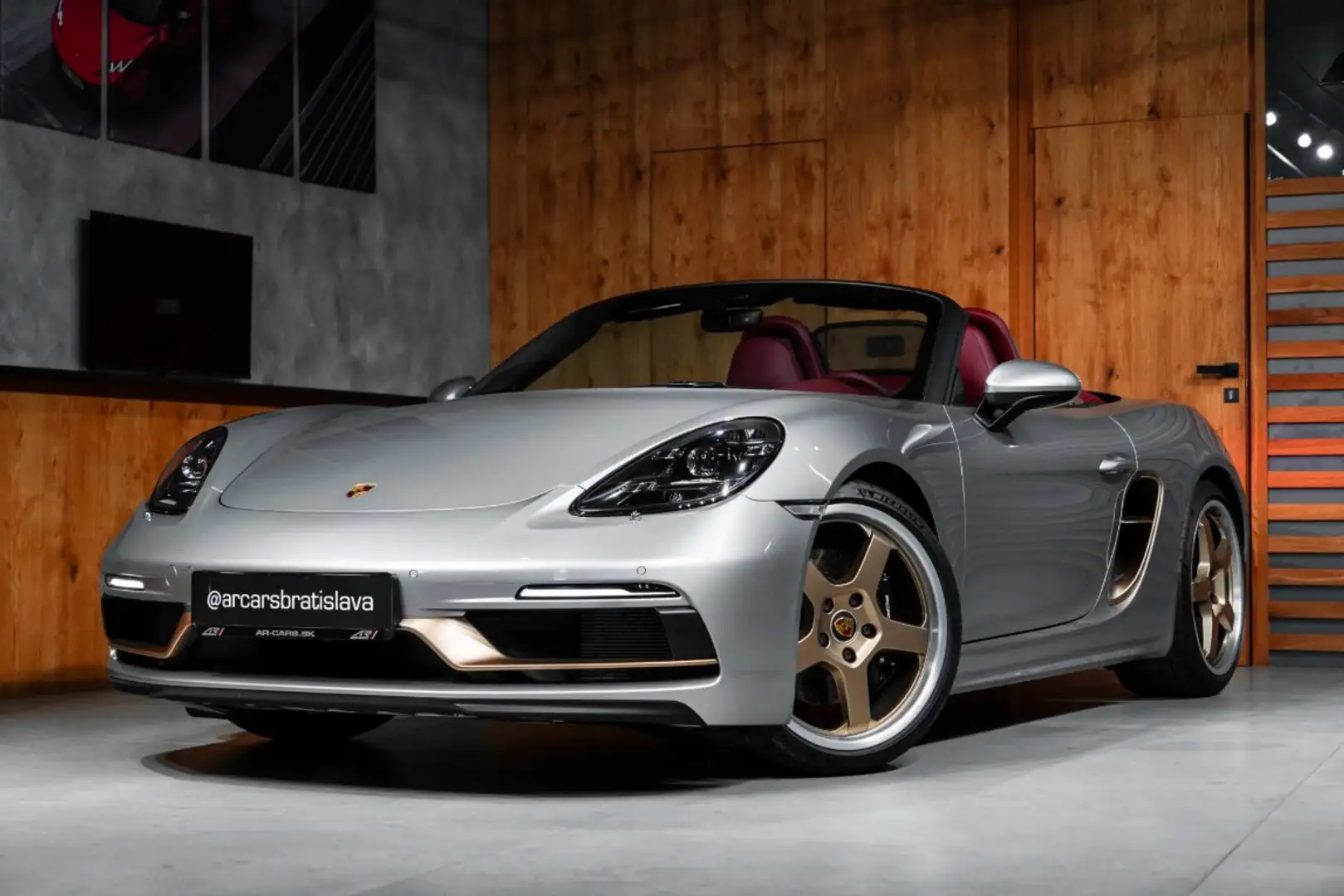 Porsche 718 Boxster 4.0 Limited Edition 25 Years 400 ch Argent - 1