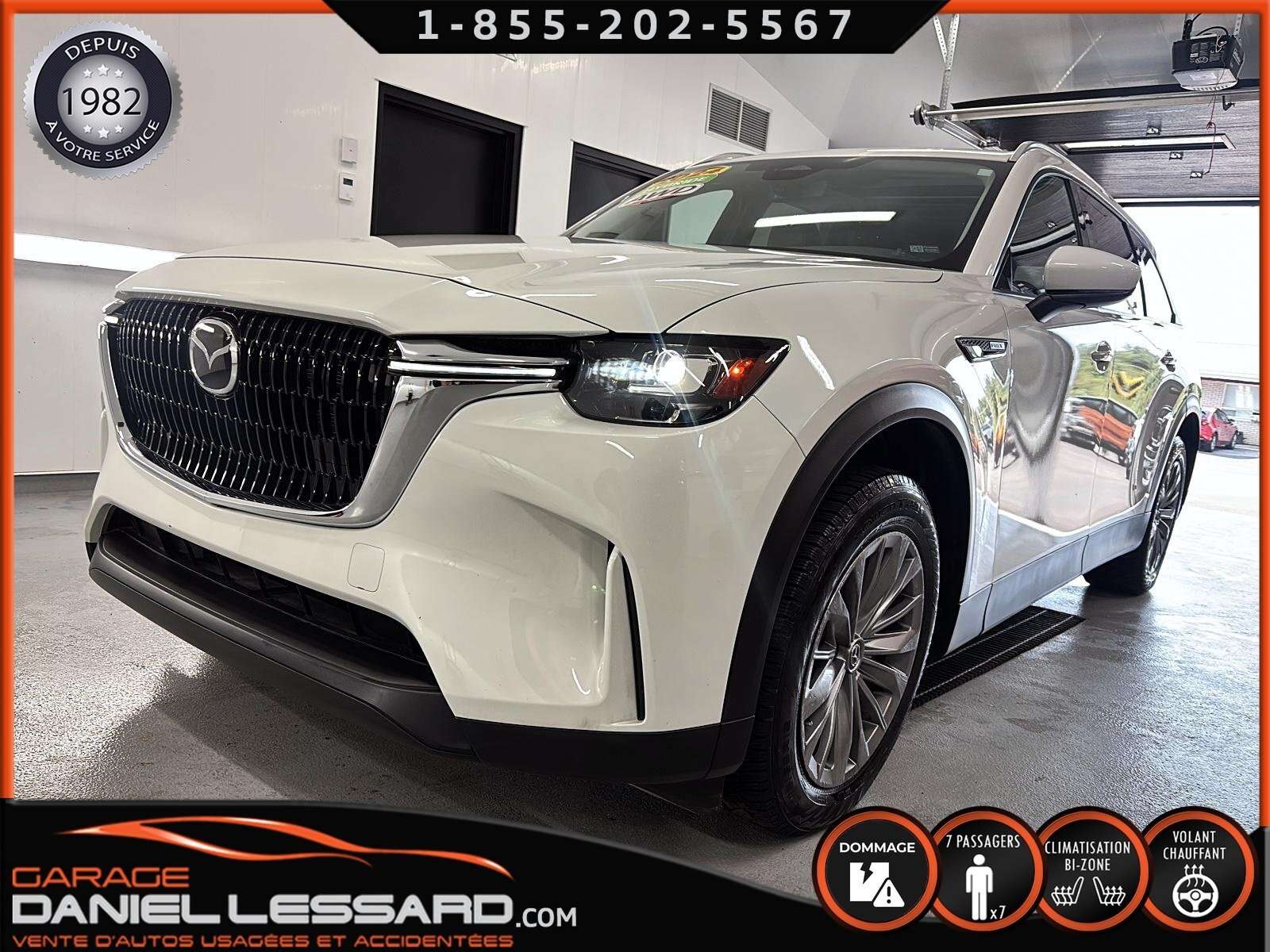 2024 Mazda CX-90 PHEV PLUG-IN HYBIDE VEHICULE, GS-L, LEATHER, PARAN