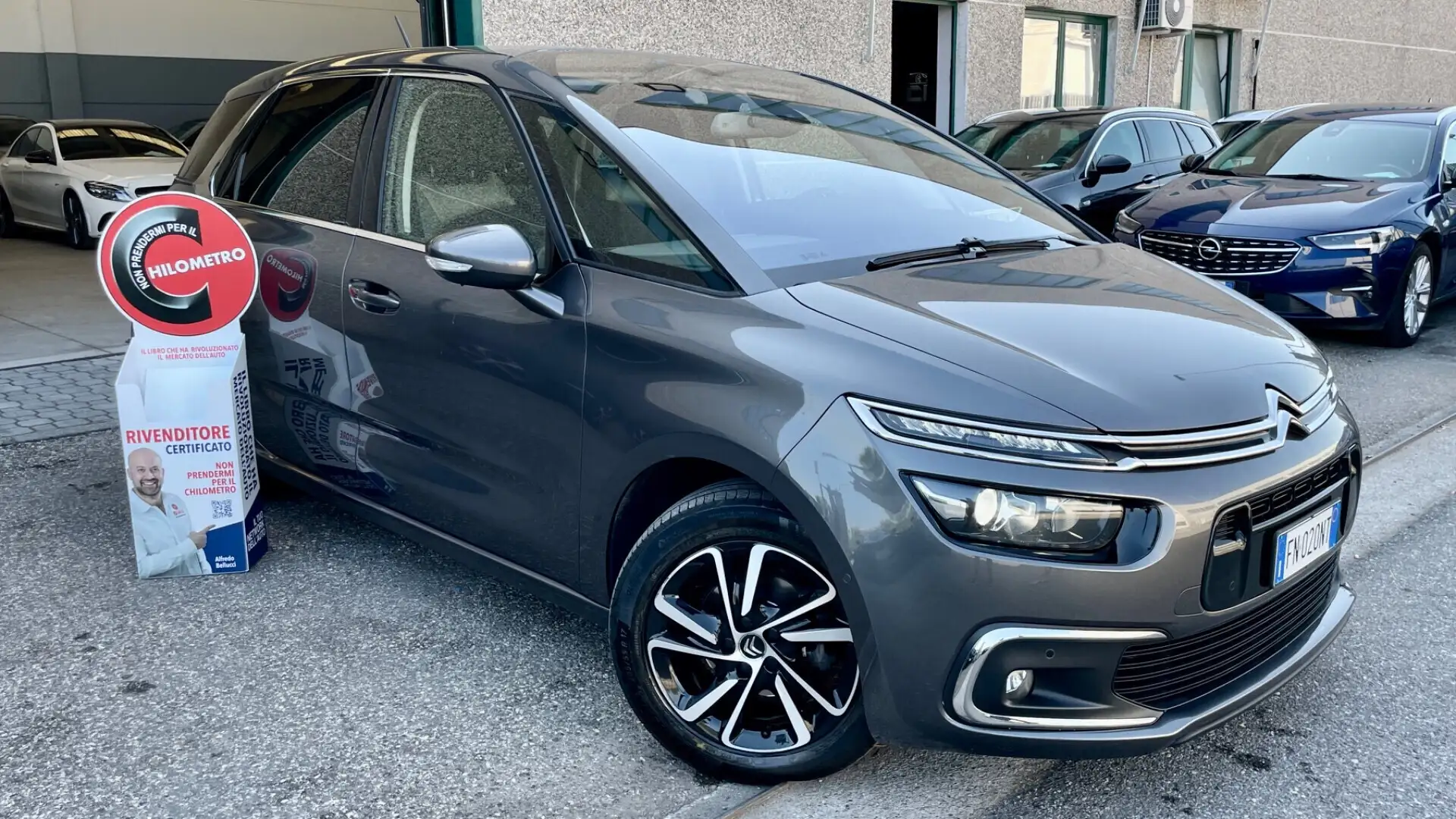 Citroen C4 Picasso BlueHDi 120 S&S EAT6 Shine Gris - 1