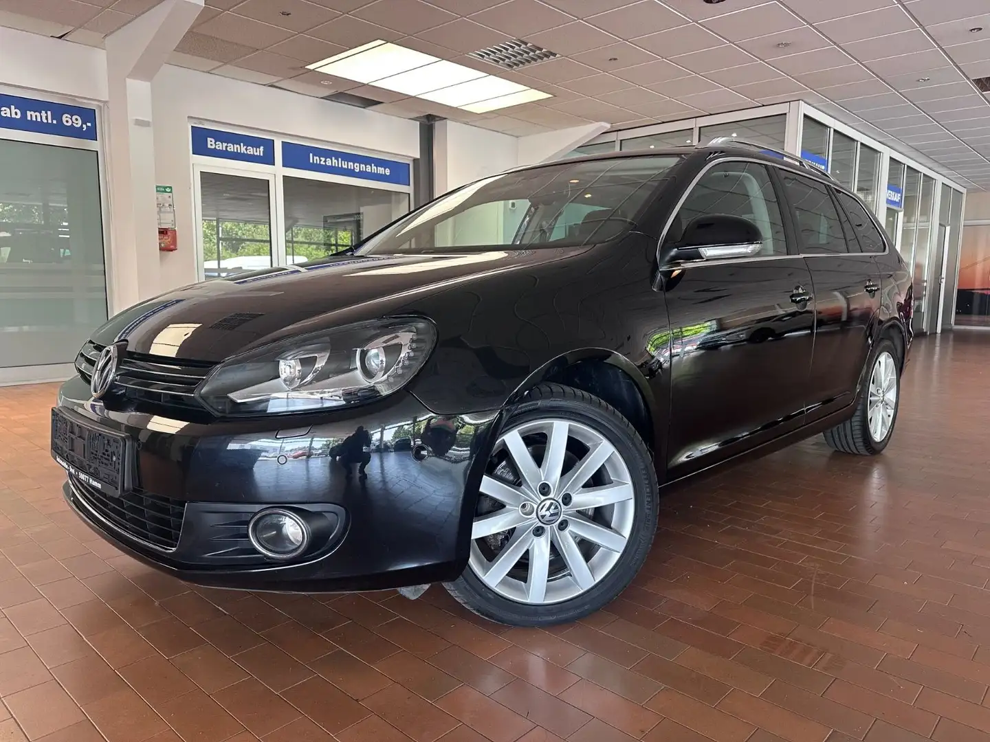 Volkswagen Golf VI Variant Highline*1.HAND*SCHECKHEFT* Schwarz - 1