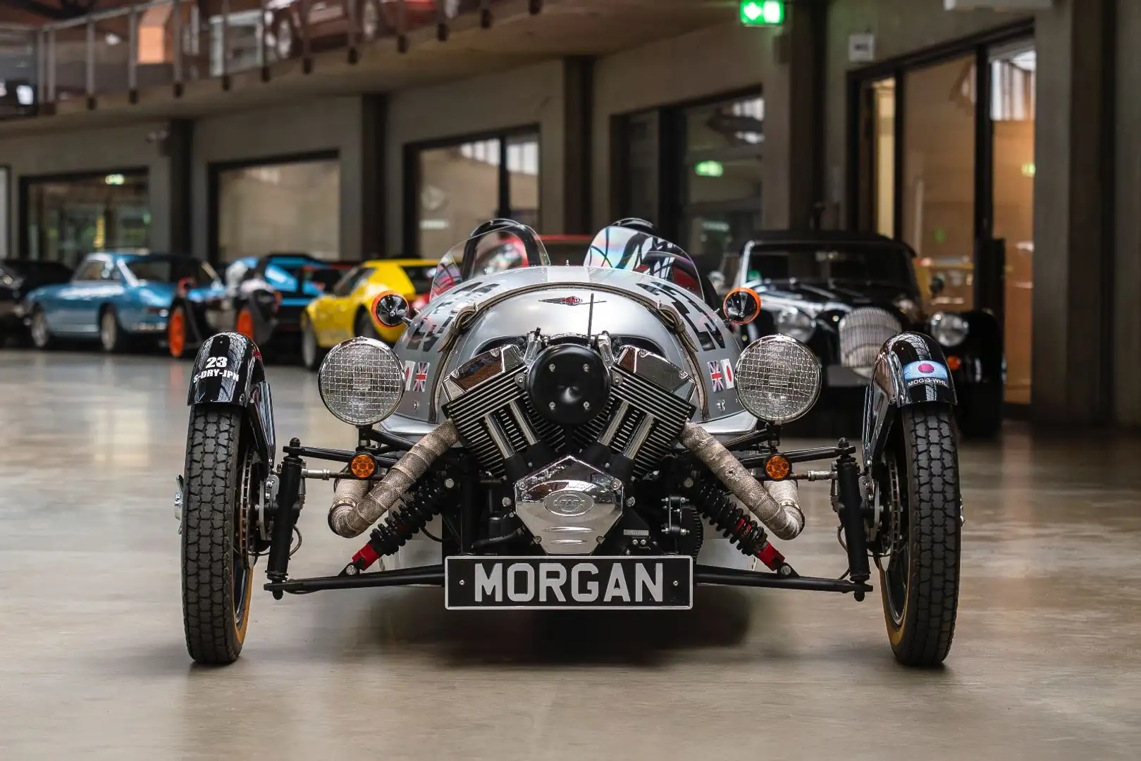 Morgan 3-Wheeler - Superdry Edition - V-Twin Argent - 2