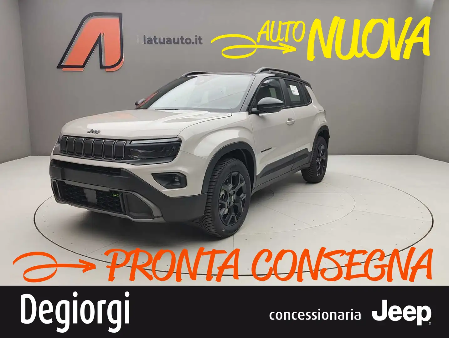 Jeep Avenger 1.2 E-HYBRID 145CV UPLAND 4XE EDCT6 Beige - 1