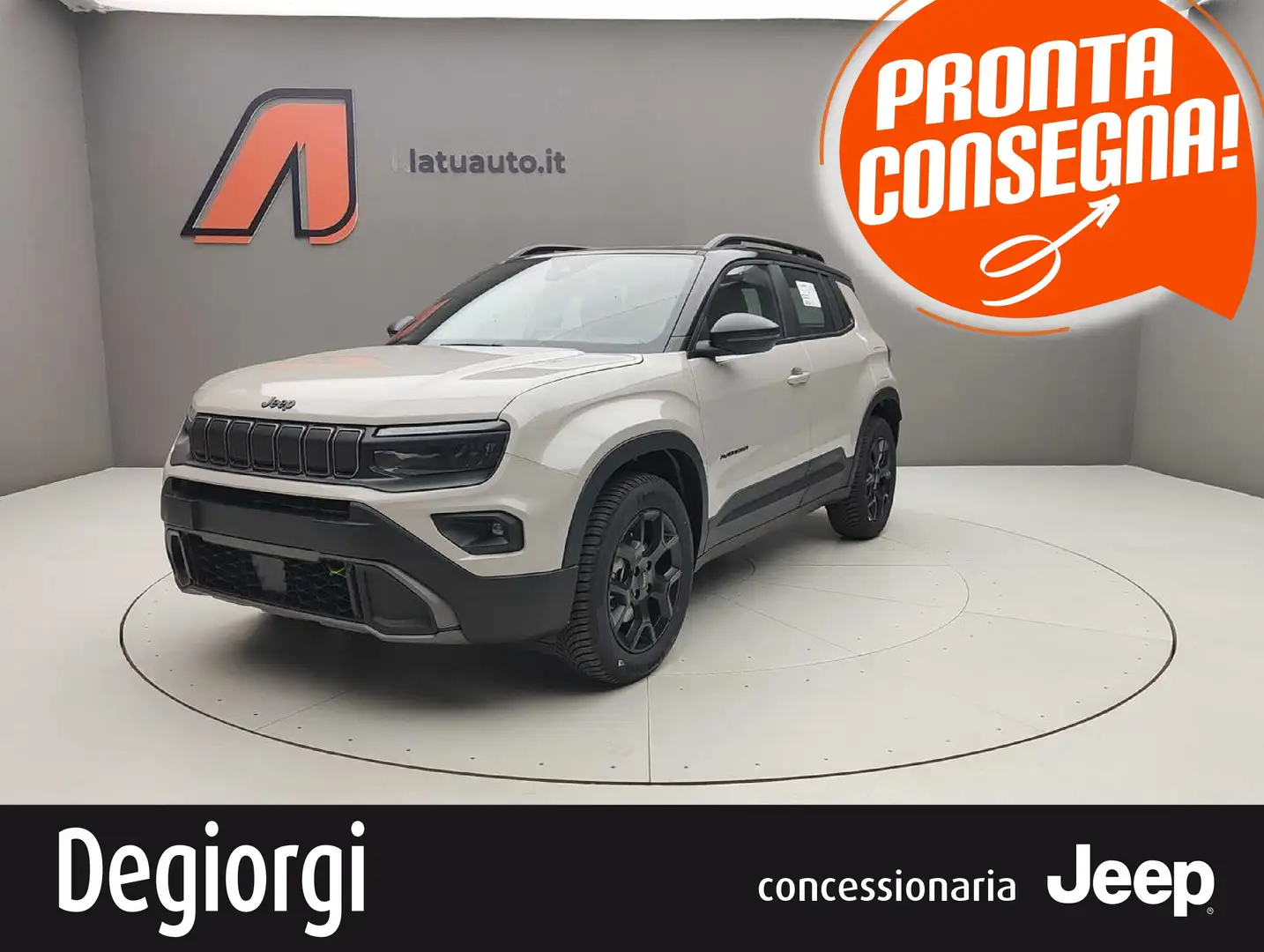 Jeep Avenger 1.2 E-HYBRID 145CV UPLAND 4XE EDCT6 Beżowy - 1