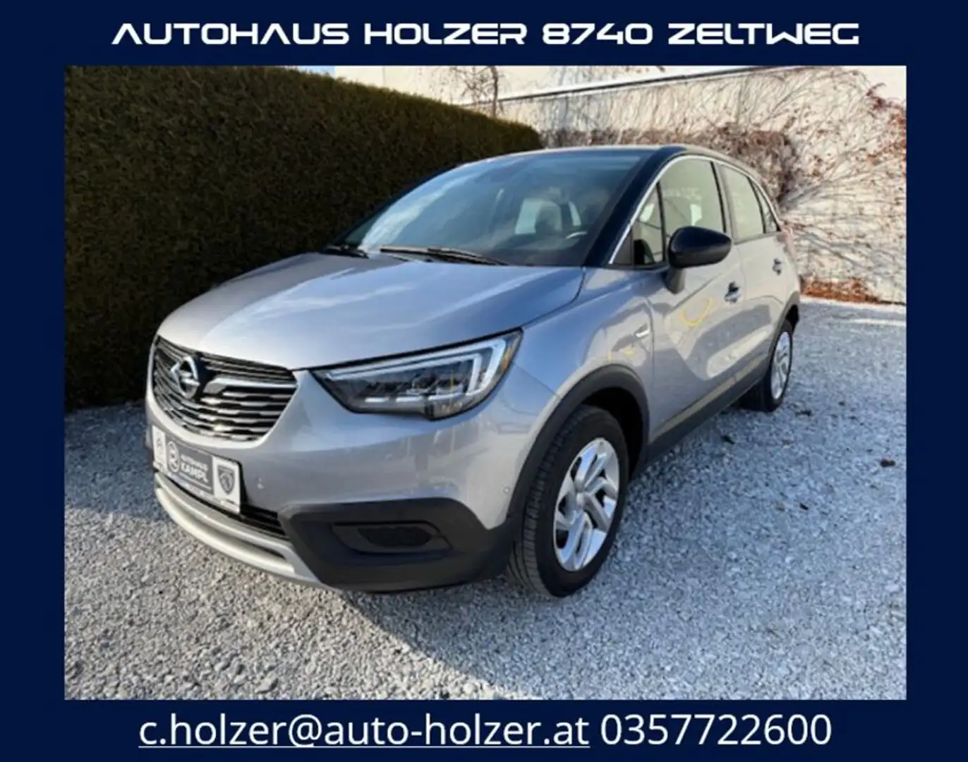 Opel Crossland 1,2 Turbo Direct Injection Innovation Argent - 1