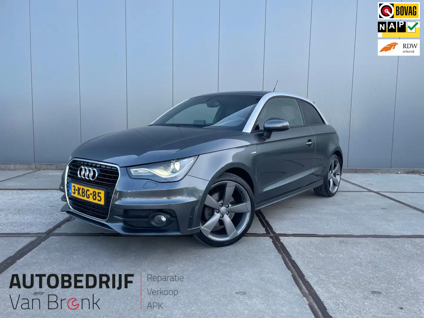 Audi A1 1.4 TFSI S edition | Xenon | Half-leder | Stoelver Grau - 1