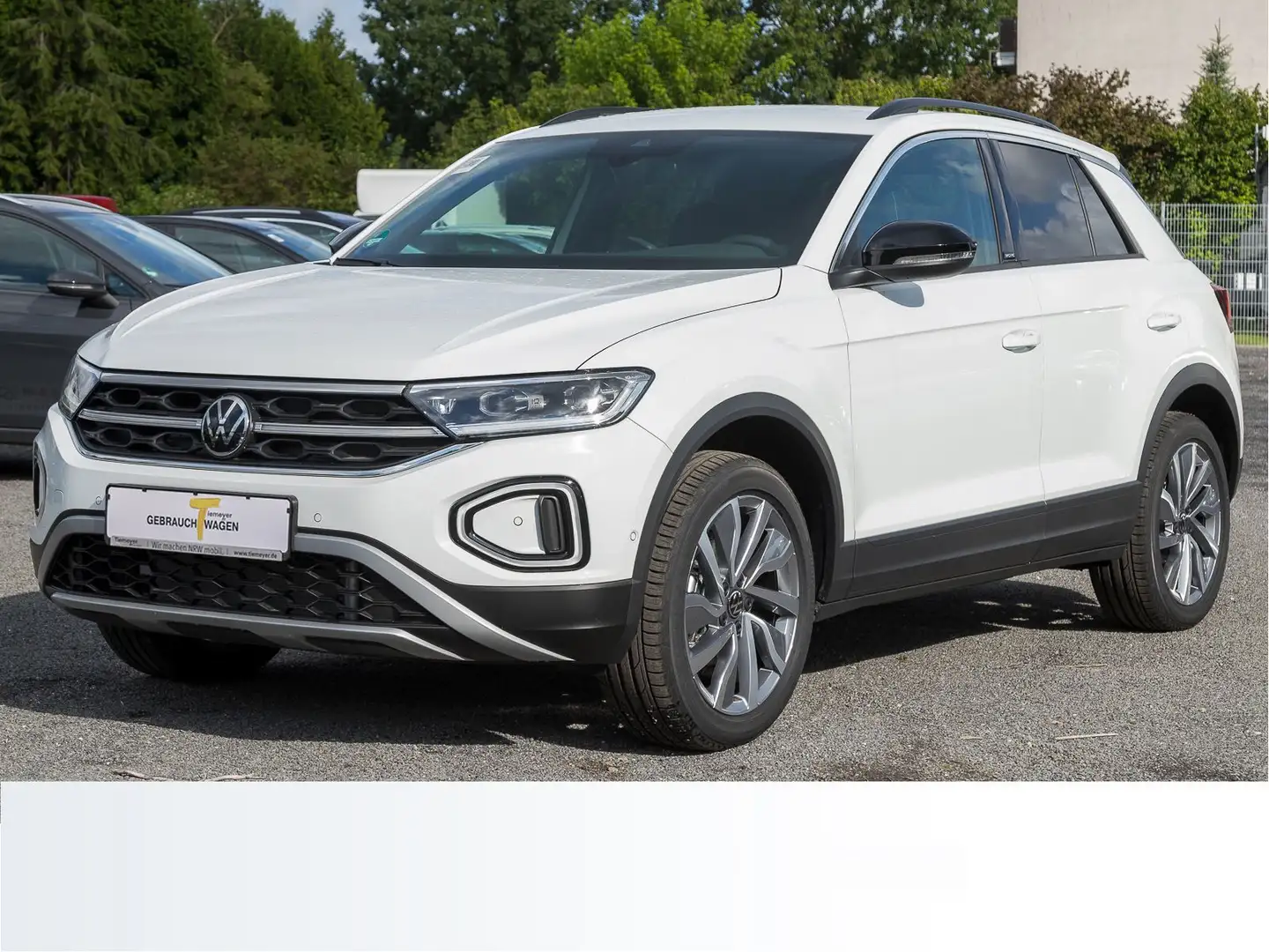 Volkswagen T-Roc 1.5 TSI DSG MOVE LIFE AHK NAVI IQ.LIGHT KA Weiß - 2