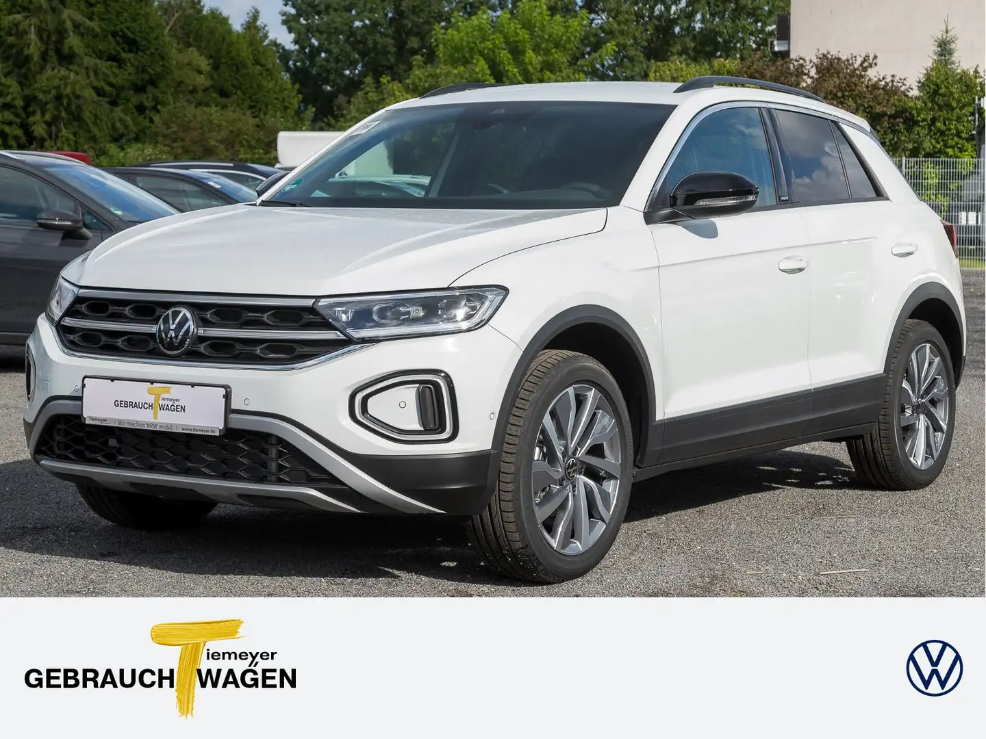 Volkswagen T-Roc 1.5 TSI DSG MOVE LIFE AHK NAVI IQ.LIGHT KA Weiß - 1